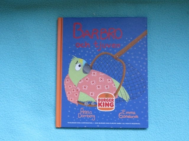Zweeds prentenboek: Barbro och tjuven - Anna Damberg, Ophalen of Verzenden, Zo goed als nieuw, Anna Damberg, Fictie algemeen