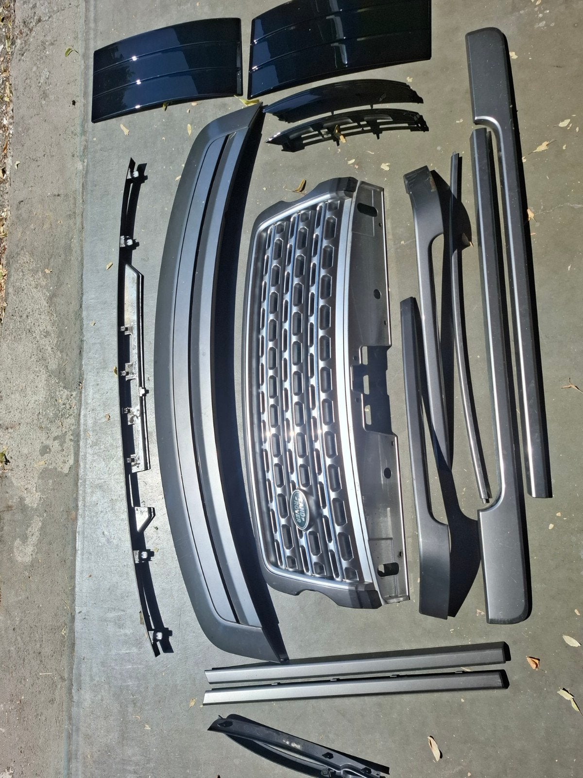 Land Rover Range Rover Sport LG Bumper Grille Set, Ophalen, Land Rover, Voor, Nieuw