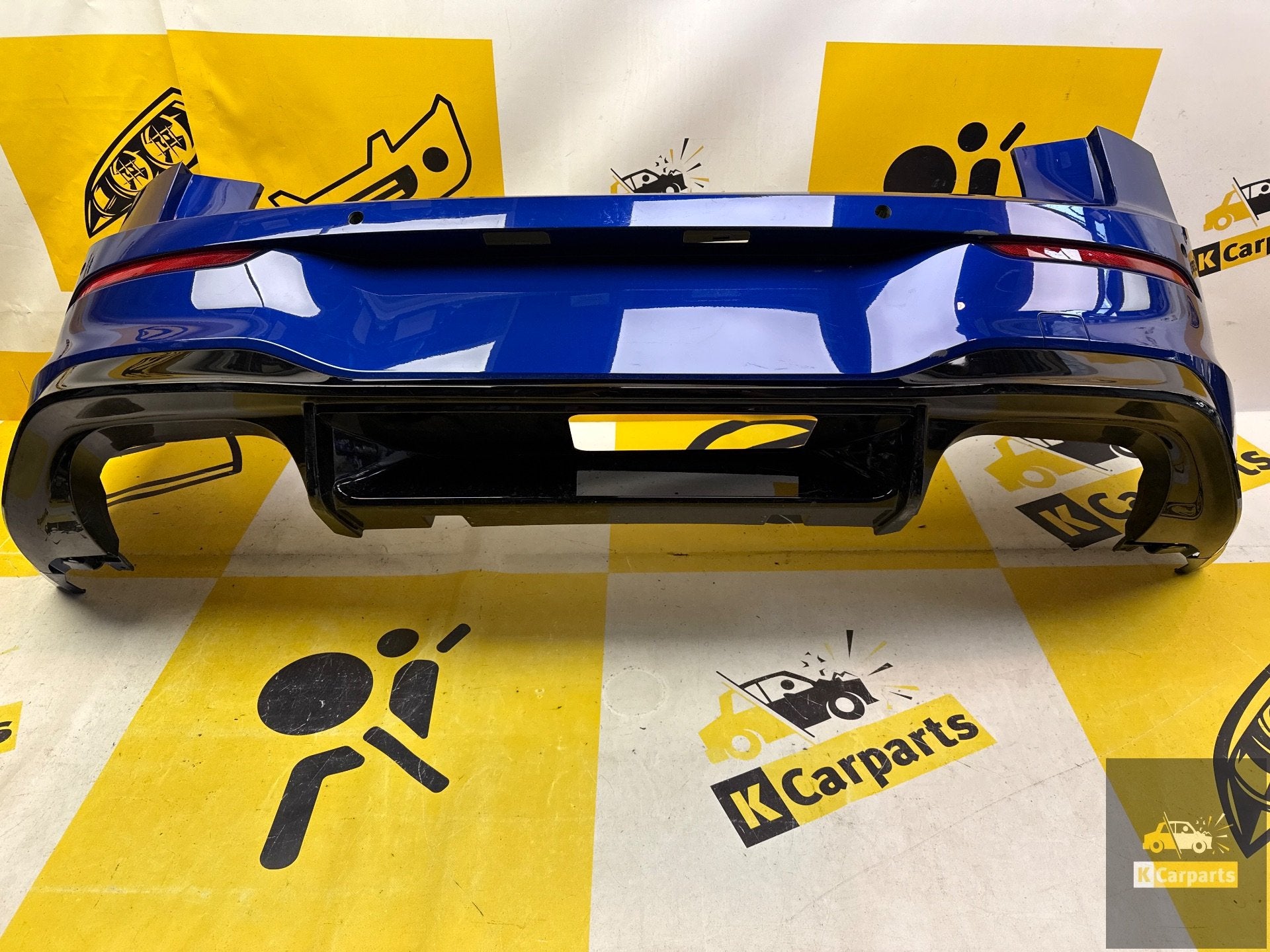 VW Golf 8 R VIII R R20 6XPDC Bumper 5H6807421E Achterbumper, Gebruikt, Volkswagen, Volkswagen AG, Achter