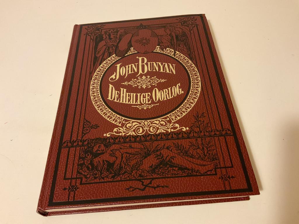 John Bunyan, De Heilge Oorlog, tweede druk, Ophalen of Verzenden, Zo goed als nieuw