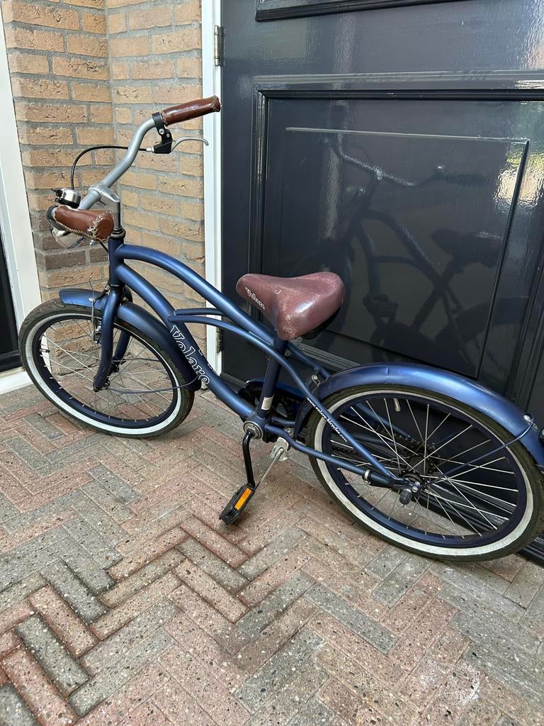 Kinder fiets 20 inch - Blauw, Ophalen, Gebruikt, Terugtraprem, 20 inch of meer