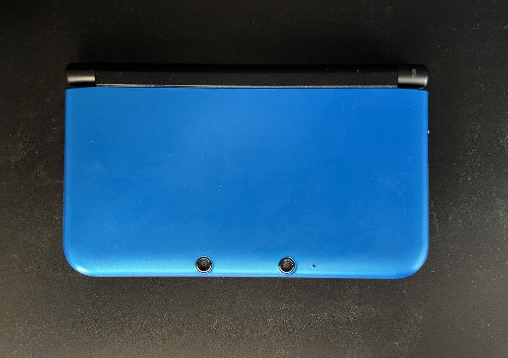 Nintendo 3DS XL Blauw, Ophalen of Verzenden, Zo goed als nieuw, Blauw, 3DS XL