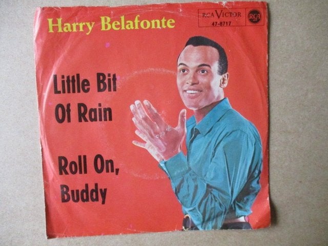 s1199 harry belafonte - little bit of rain, Ophalen, Gebruikt, 7 inch, Overige genres