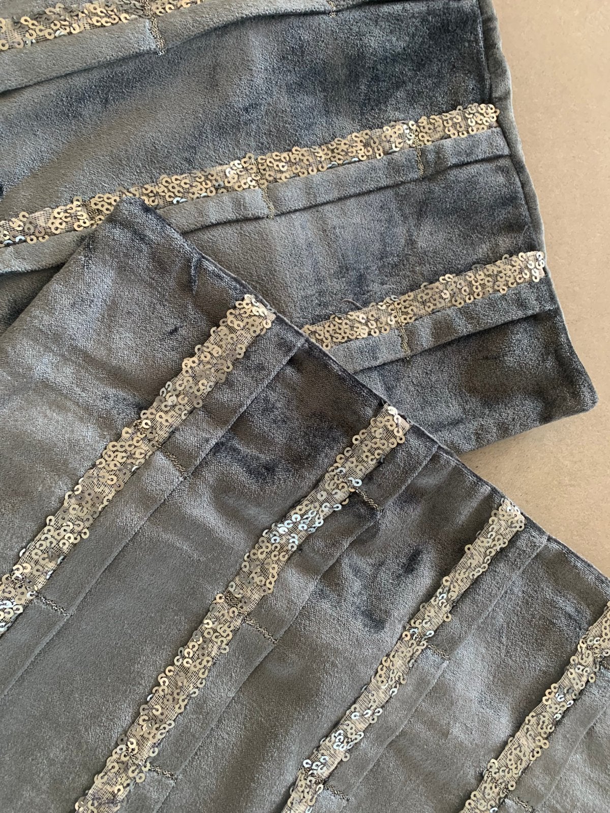 Twee nieuwe kussenhoezen blauw/grijs, Ophalen of Verzenden, Nieuw, Blauw