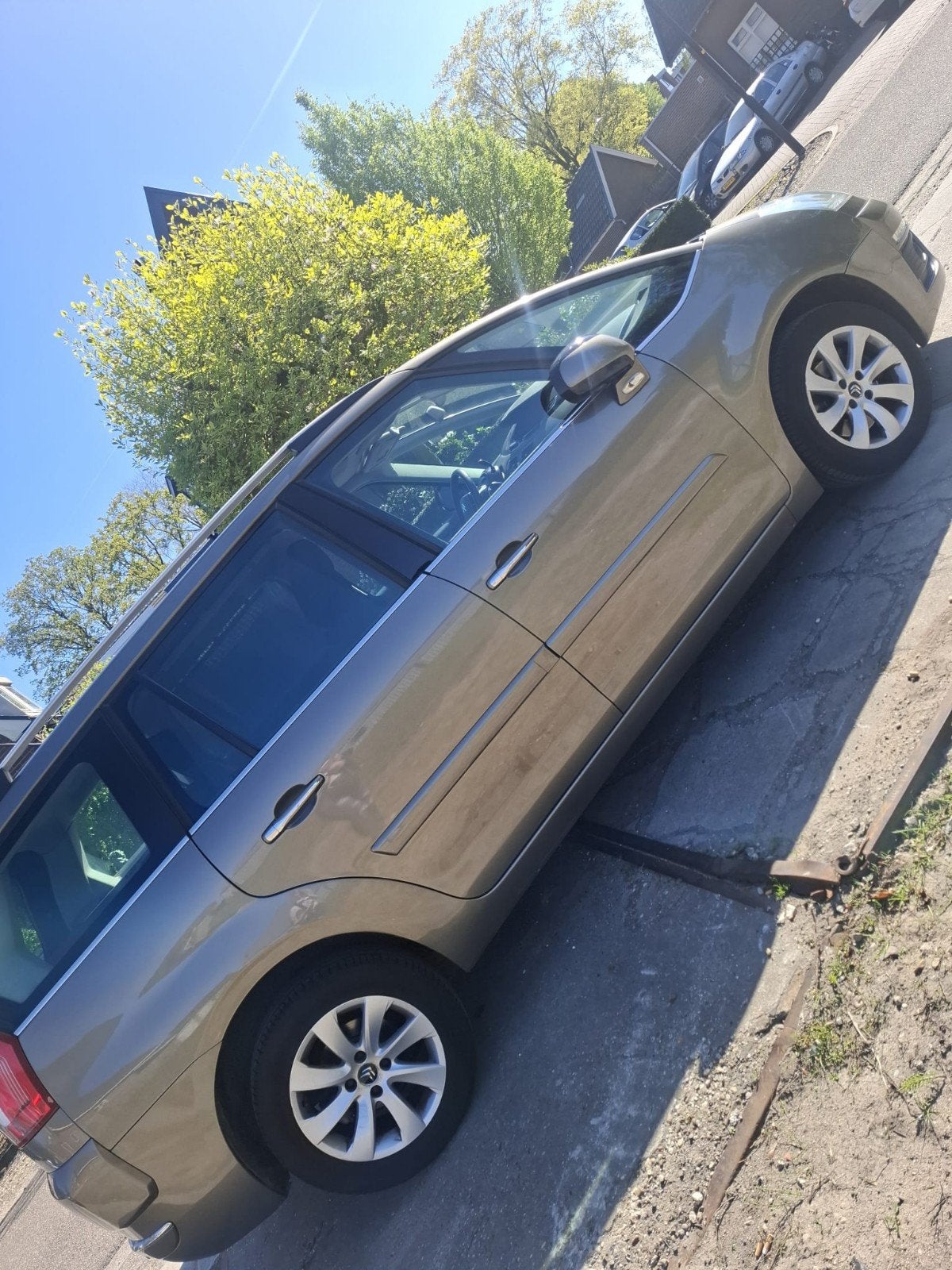 Citroën C4 (Grand) Picasso 2011 / Motorschade, Auto's, 15 km/l, Bruin, C4 (Grand) Picasso, Origineel Nederlands