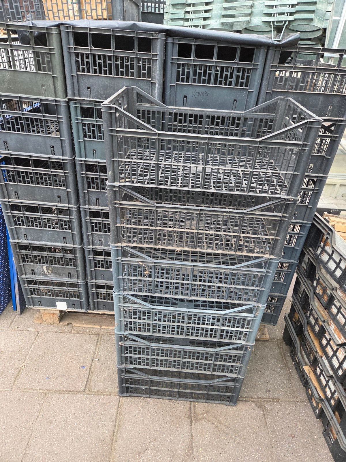 Stapel kistjes lengte 50 cm breed 30 cm  en 20 cm hoog., Ophalen, Minder dan 40 cm, Krat, Minder dan 35 cm