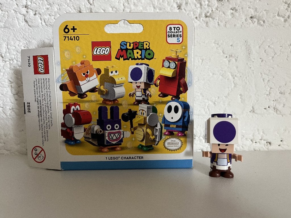 Lego Super Mario 71410 - Purple Toad, Inclusief instructies, Overige thema's, Lego, Ophalen of Verzenden