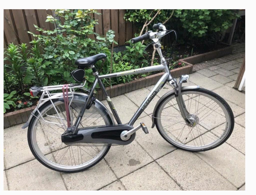 Gazelle zeer nette herenfiets, Ophalen, Versnellingen, Zo goed als nieuw, 57 tot 61 cm