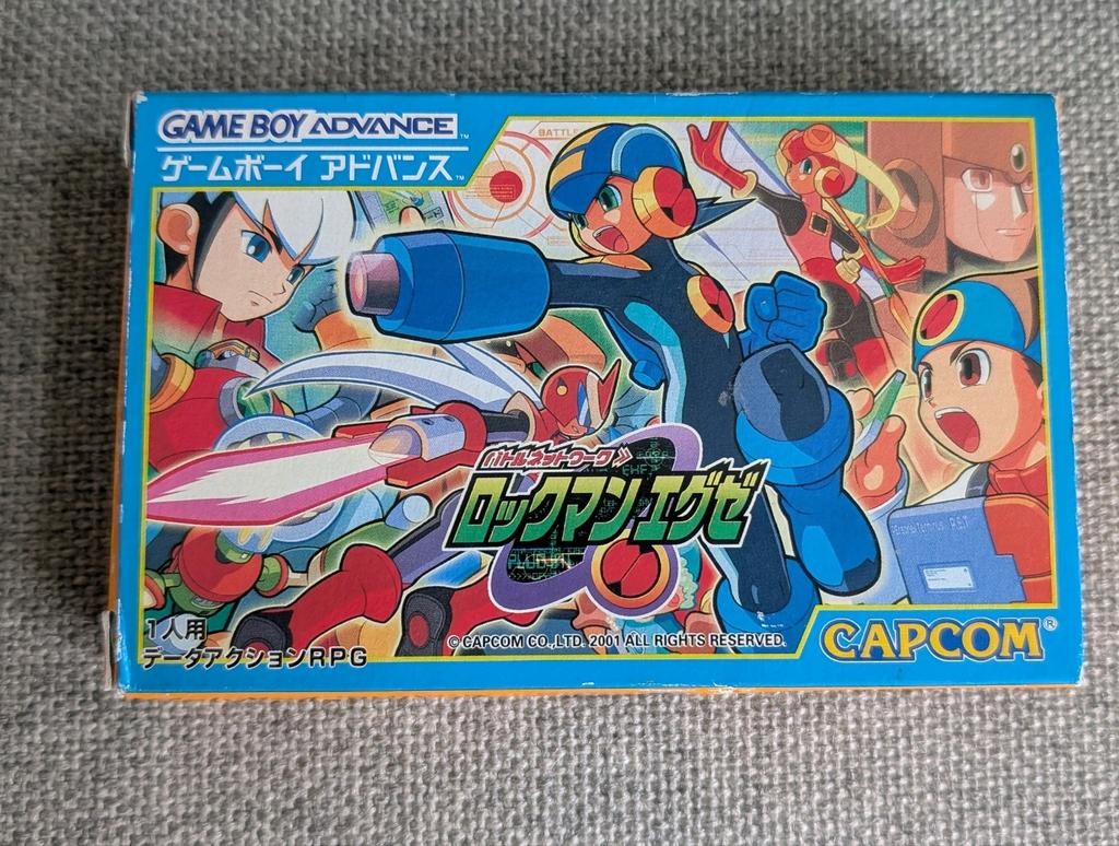 MegaMan Battle Network Game Boy Advance Japans, 1 speler, Verzenden, Gebruikt, Vanaf 3 jaar
