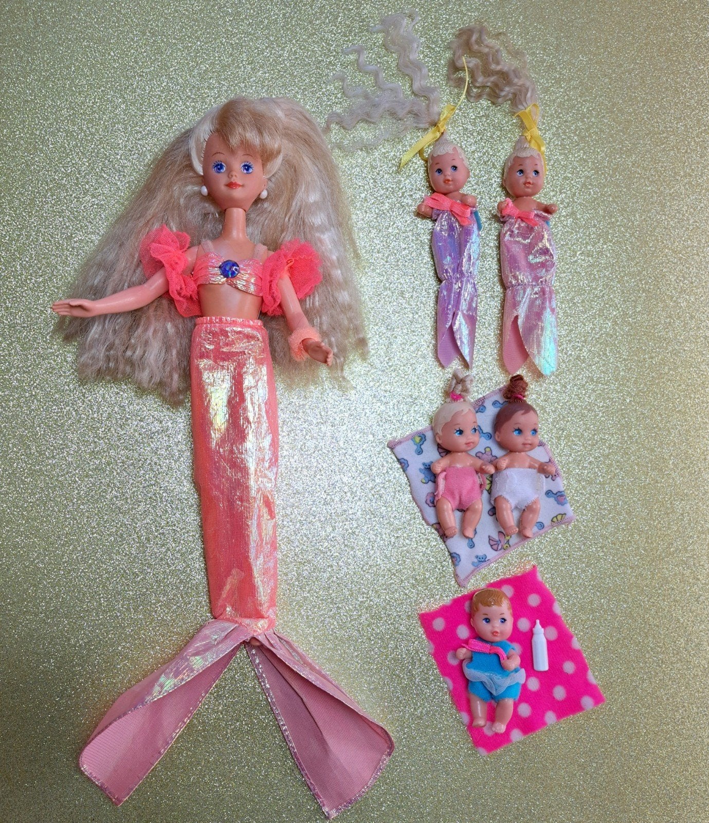 Vintage Mattel Barbie Skipper Babysitter 1990s + babies, Verzamelen, Verzenden, Zo goed als nieuw, Fashion Doll
