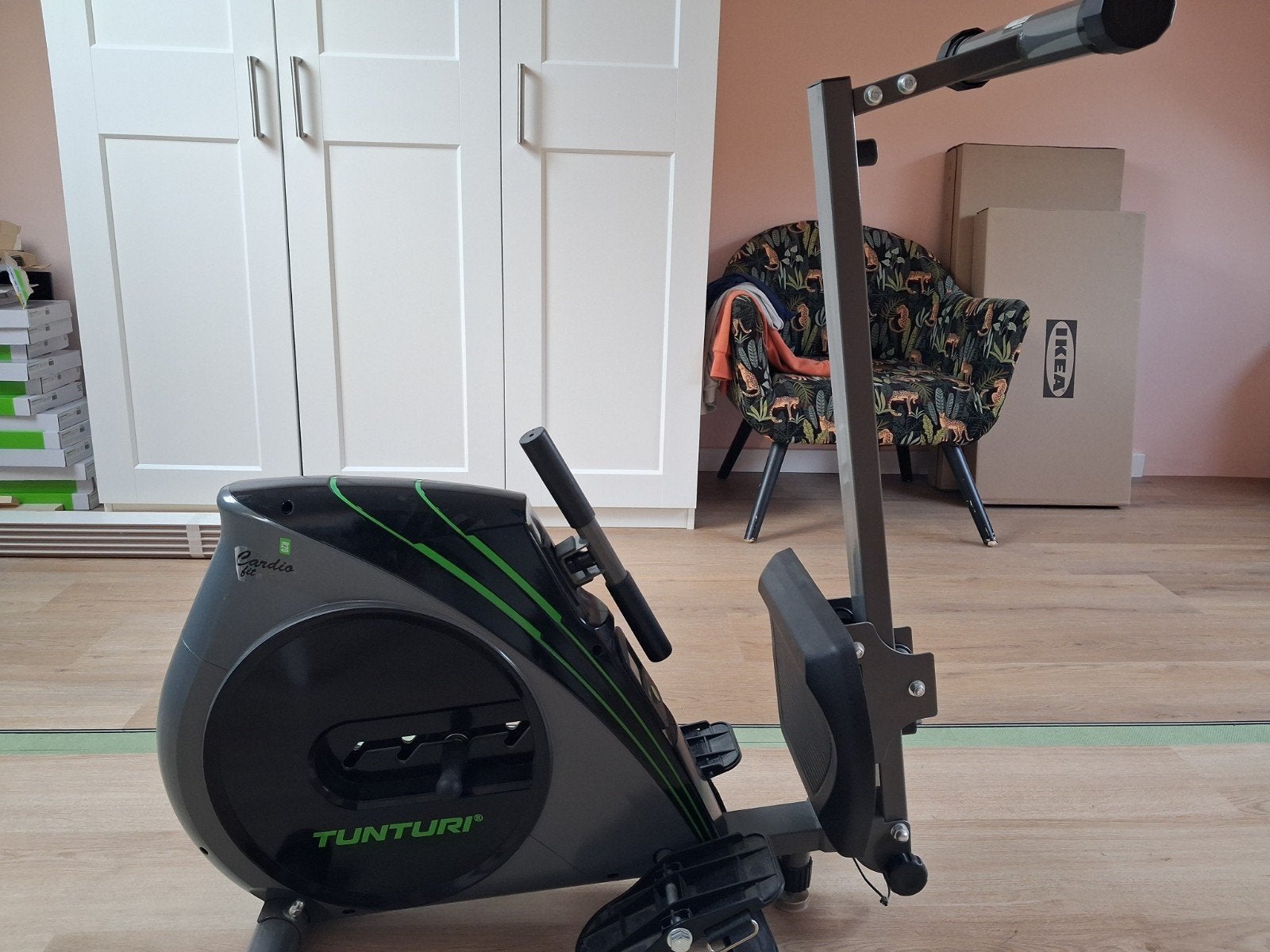 Tunturi Cardio Fit R20 Roeitrainer - Zo goed als nieuw, Ophalen, Benen, Zo goed als nieuw, Metaal