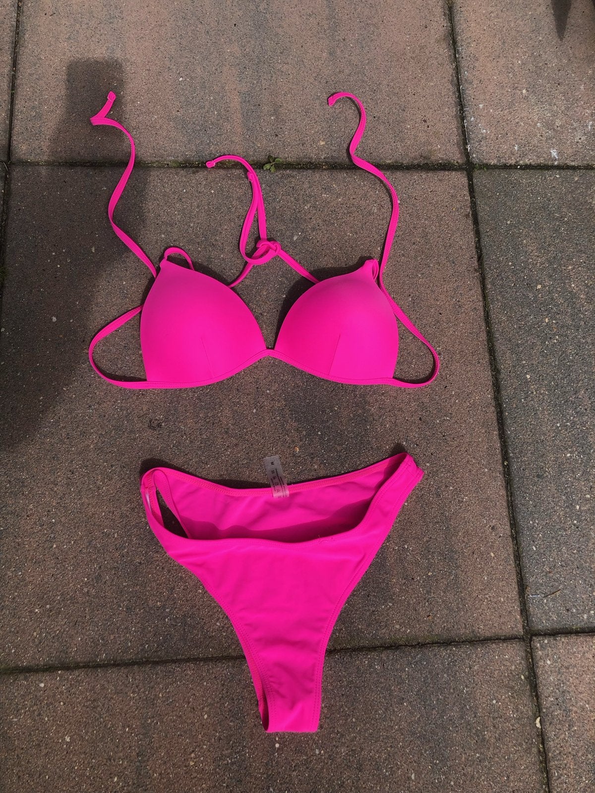 Neon Roze Bikini - nieuw (nooit gedragen), Ophalen of Verzenden, Zo goed als nieuw, Roze, Bikini