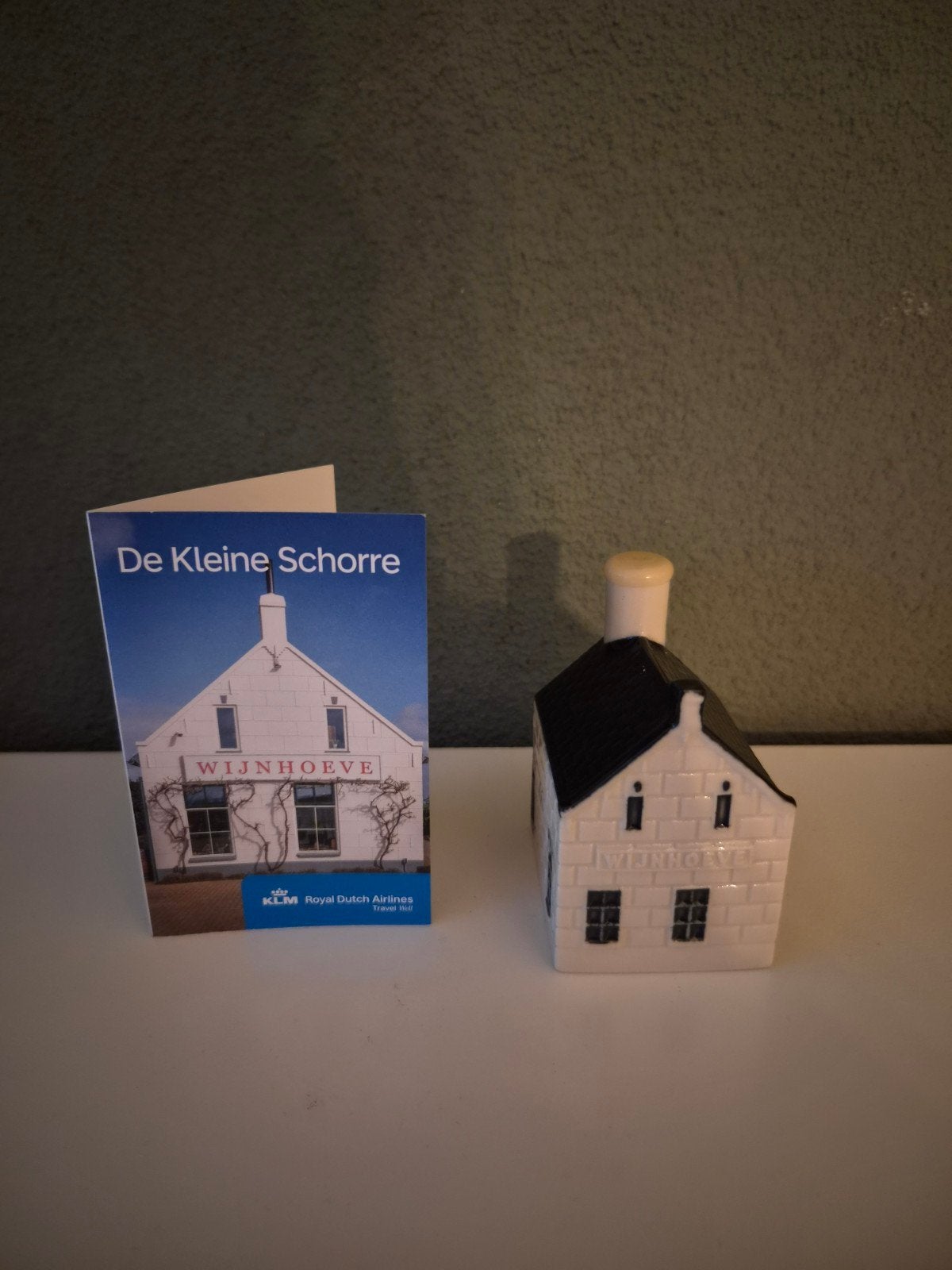 KLM huisje 107 - De Kleine Schorre incl kaartje, Verzenden, Zo goed als nieuw, 81 t/m 91, Gevuld