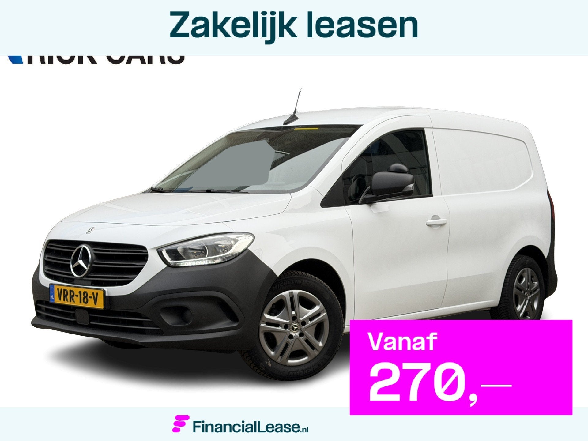 Mercedes-Benz Citan 108 CDI L1 Pro CarPlay/cruisecontrol/cam, Voorwielaandrijving, Dealer onderhouden, Stof, Gebruikt
