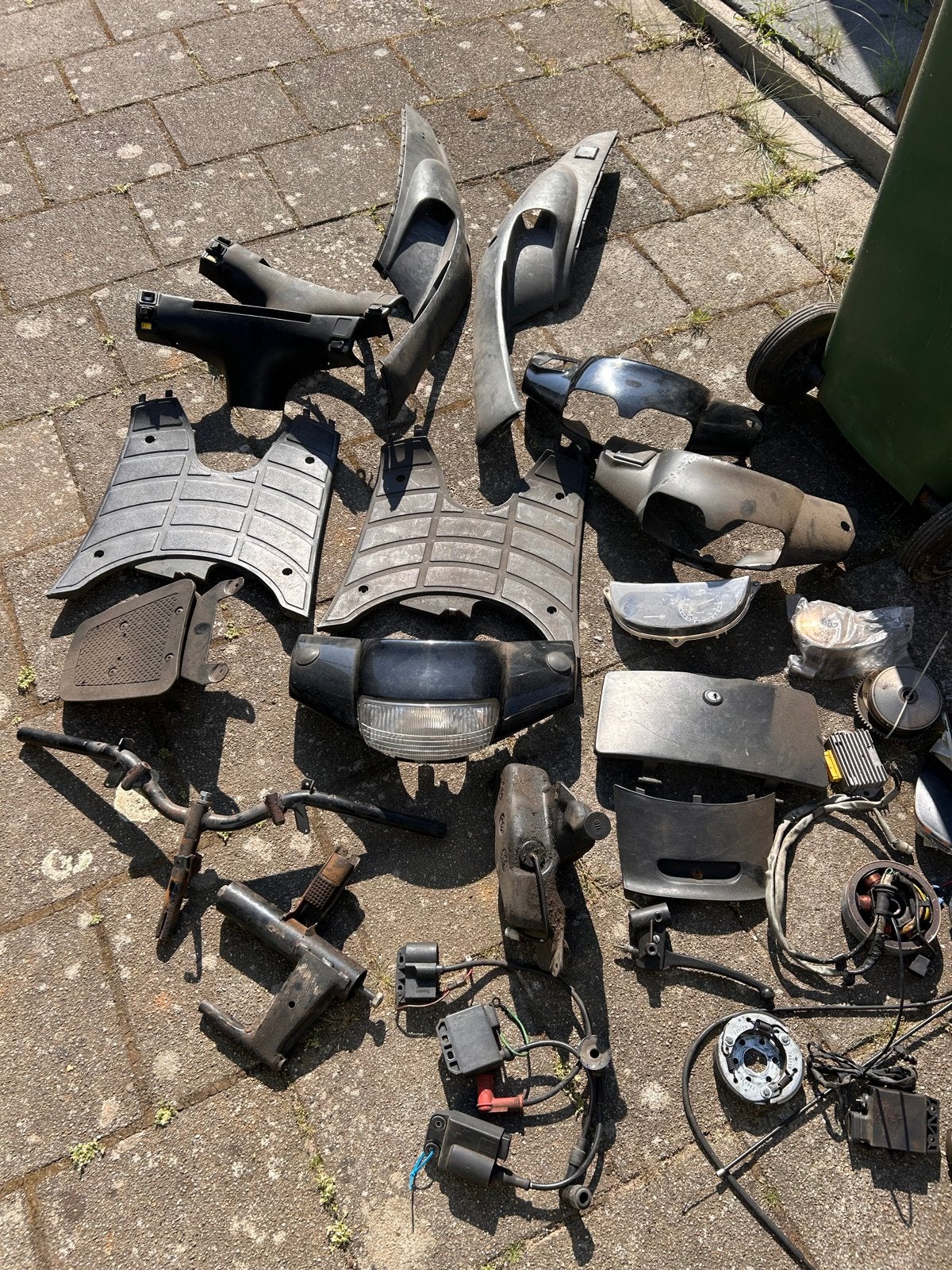 Piaggio/Puch Zip Type 1 & 3 Onderdelen, Ophalen of Verzenden, Gebruikt, Blok, Piaggio