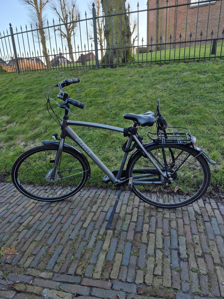 Zeer nette Gazelle Vento C7 | Herenfiets, Ophalen, Versnellingen, Zo goed als nieuw, Schijfrem