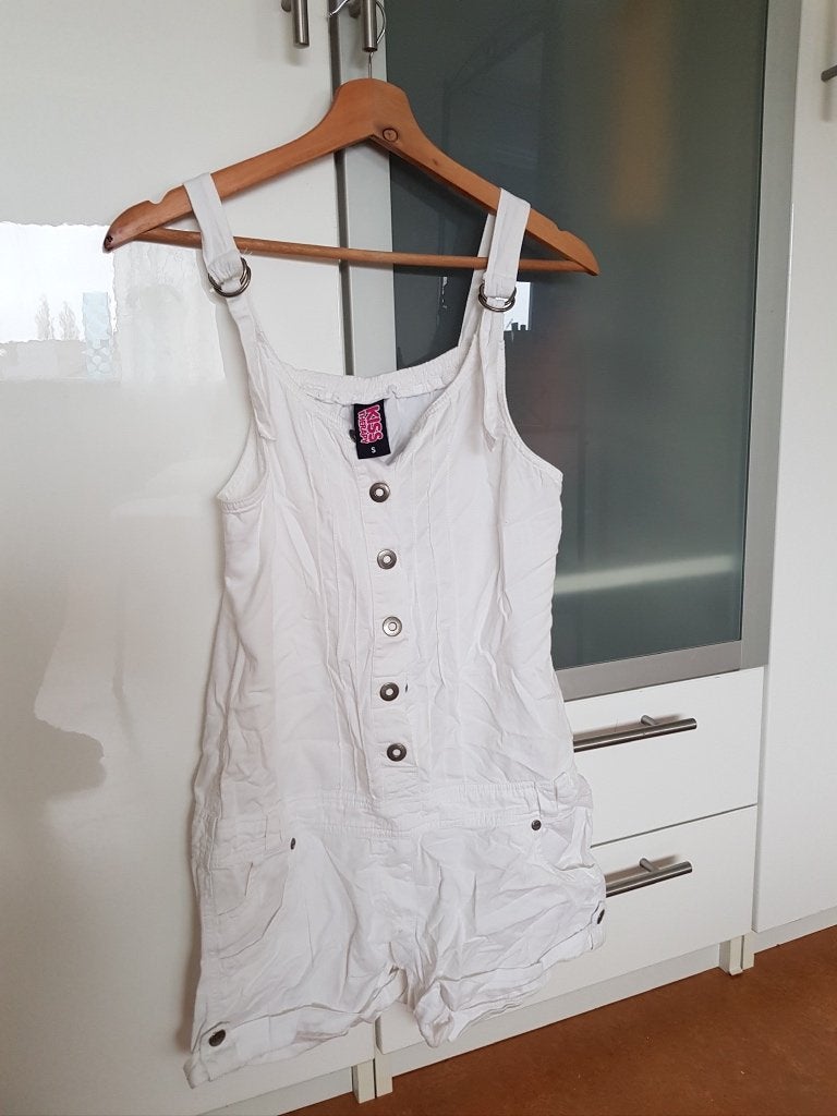 jumpsuit, Ophalen, Wit, Kiss, Zo goed als nieuw