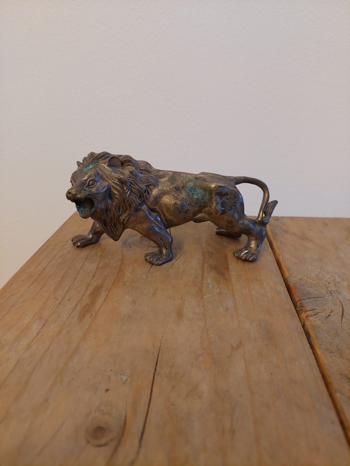 Leeuw brons, Antiek en Kunst, Ophalen