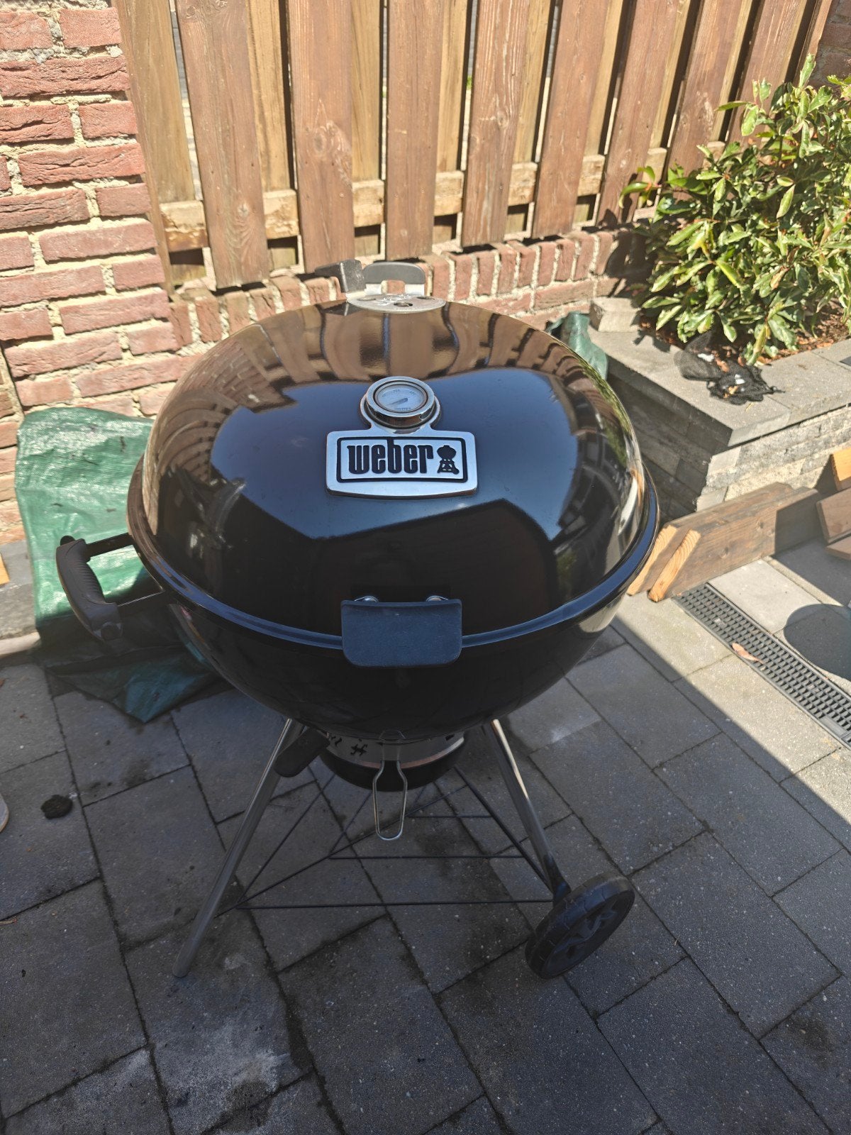 Weber Master-Touch 57 cm GBS Houtskoolbarbecue, Ophalen of Verzenden, Gebruikt, Weber