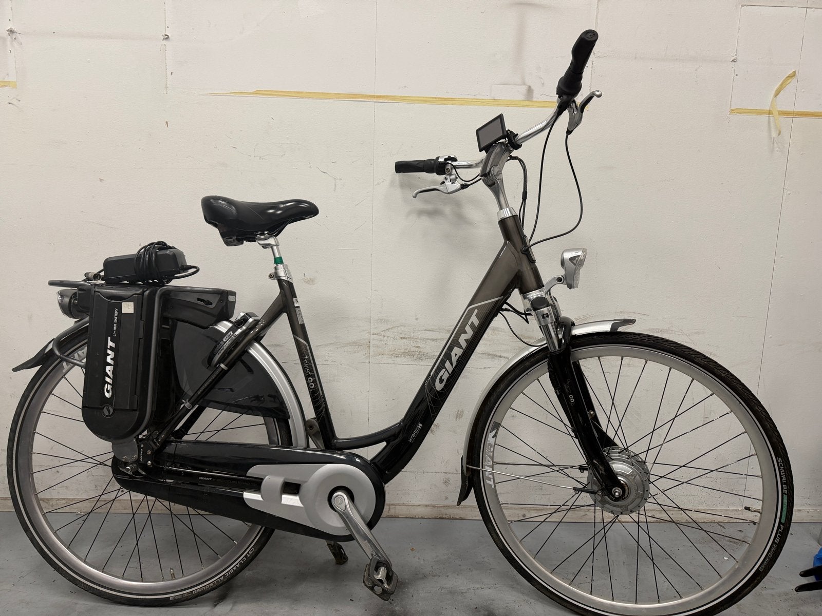 Giant elektrische fiets - defect batterij, Elektrische fiets, Frame, Gebruikt, Ophalen of Verzenden