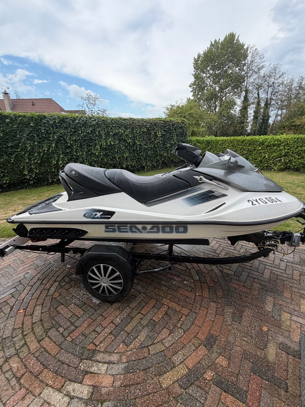 SEA-DOO GTX 155 - Inclusief Trailer, Watersport en Boten, Jetski's en Waterscooters, Ophalen, Gebruikt, Benzine, 120 tot 200 pk
