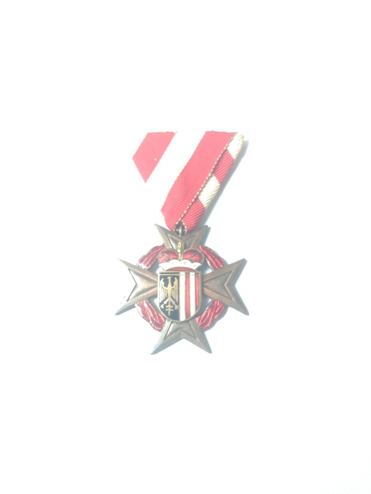 Brandweer Oostenrijk medaille verdienstenkruis 3e kl. brons, Ophalen of Verzenden, Landmacht, Nederland, Foto of Poster