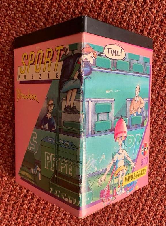 Heye puzzel Sport puzzle Blachon Wimble Donna, Hobby en Vrije tijd, Ophalen of Verzenden, 500 t/m 1500 stukjes, Zo goed als nieuw