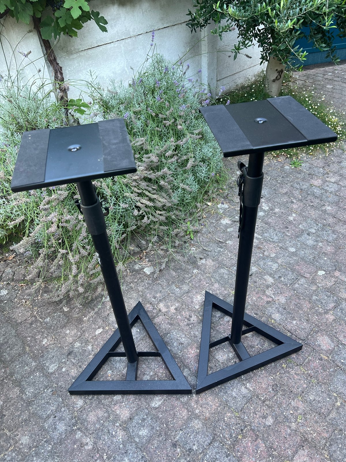On-Stage SMS6000 Verstelbare Studio Monitor Stands (2 stuks), Muziek en Instrumenten, Ophalen, Gebruikt