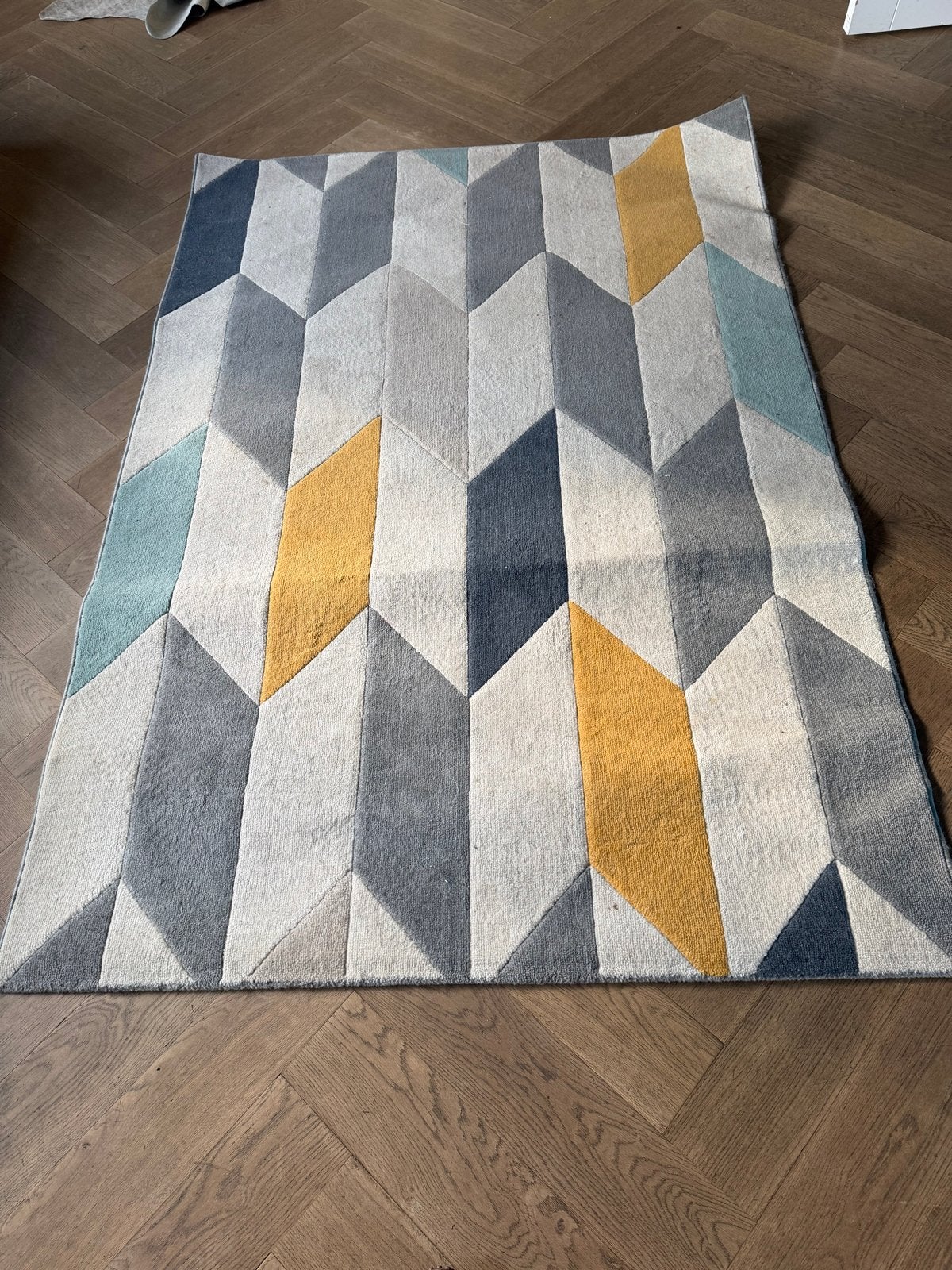 Benuta Dessrt Vloerkleed - Geometrisch Patroon, Ophalen, 100 tot 150 cm, Zo goed als nieuw, 150 tot 200 cm