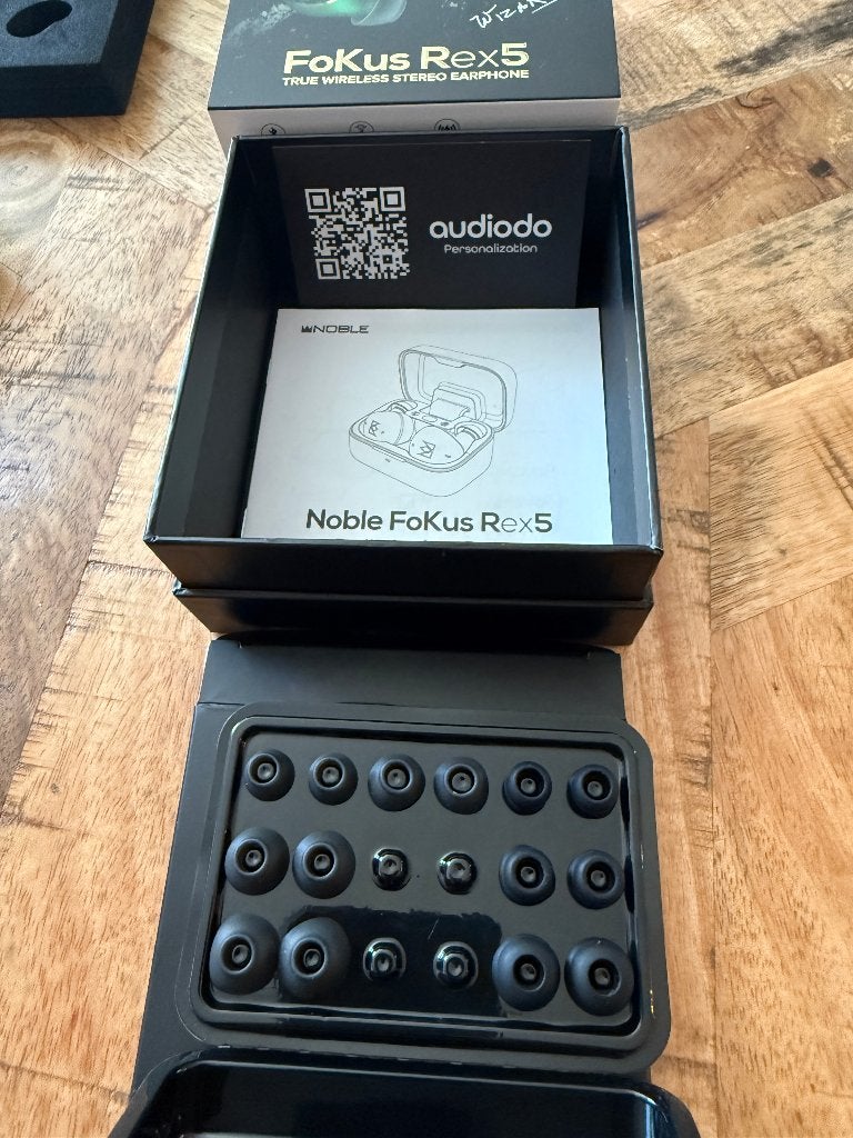 Noble Audio FoKus Rex5 - Earbuds, In gehoorgang (in-ear), Overige merken, Ophalen of Verzenden, Zo goed als nieuw