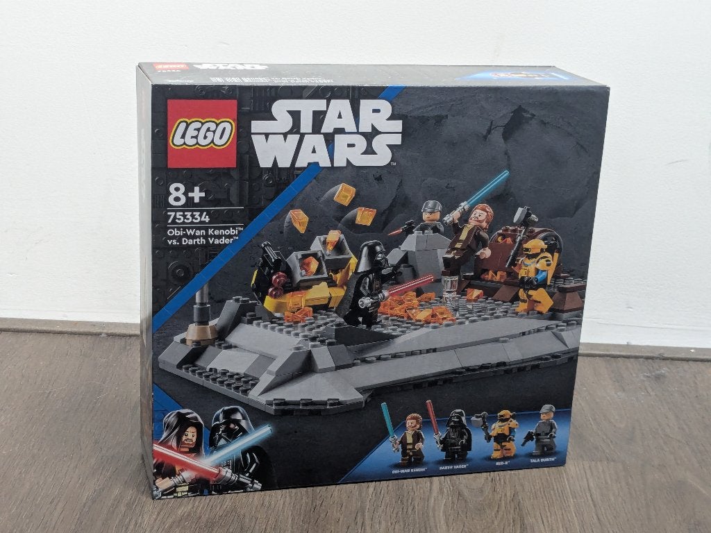 Lego Star Wars 75334 Obi-Wan kenobi vs. Darth Vader Nieuw, Lego, Nieuw, Ophalen of Verzenden, Compleet