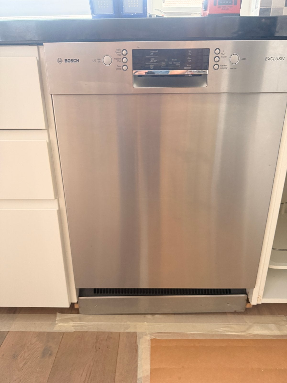 Bosch Exclusiv SMU46GS01N/03 Vrijstaande Vaatwasser, Witgoed en Apparatuur, Ophalen, Gebruikt, 60 cm of meer, Energieklasse A of zuiniger