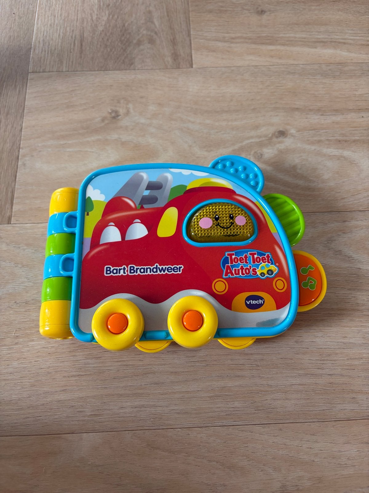 Vtech Toet Toet Auto's Bart Brandweer boekje, Ophalen of Verzenden, Gebruikt, Overige typen, Met licht