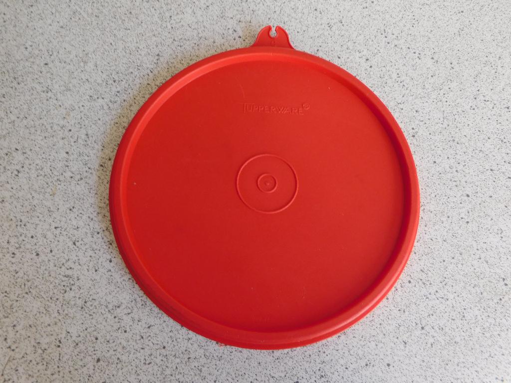 Tupperware Deksel type C Rood, Ophalen of Verzenden, Zo goed als nieuw, Rood, Overige typen