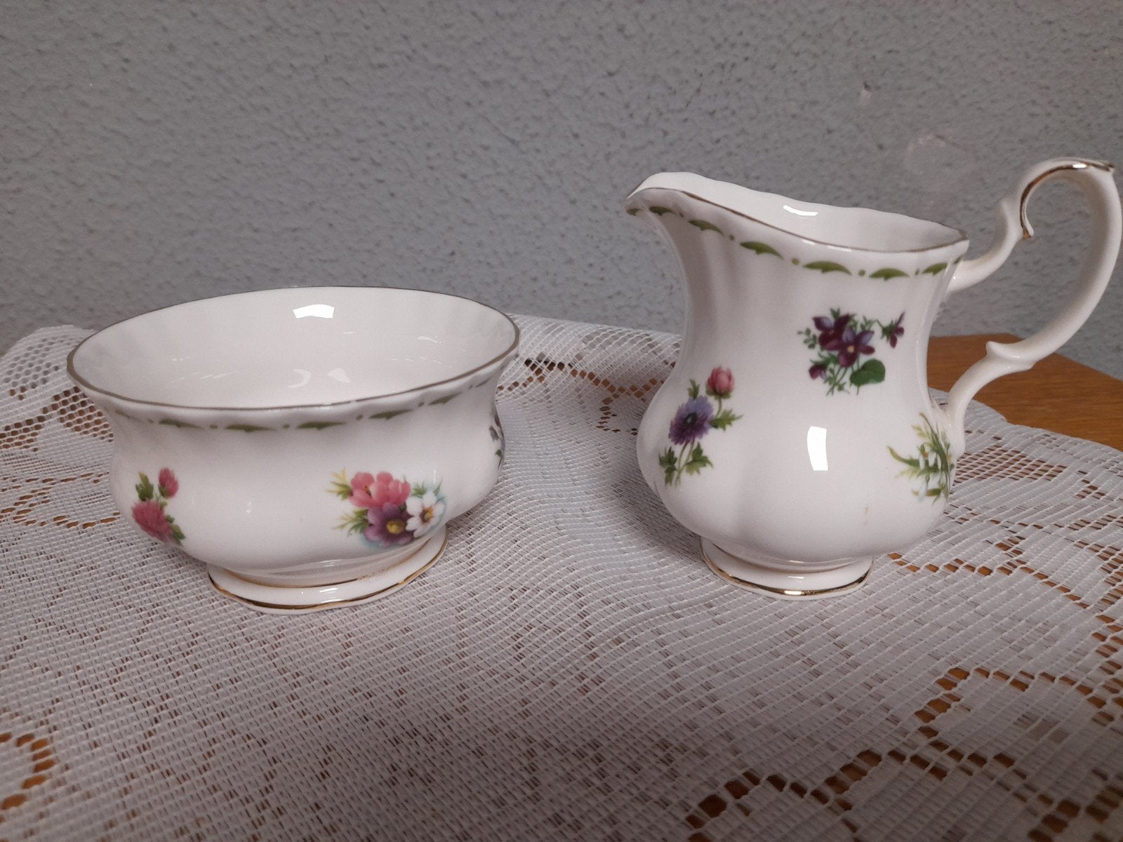 royal albert flower of the month room set, Ophalen of Verzenden