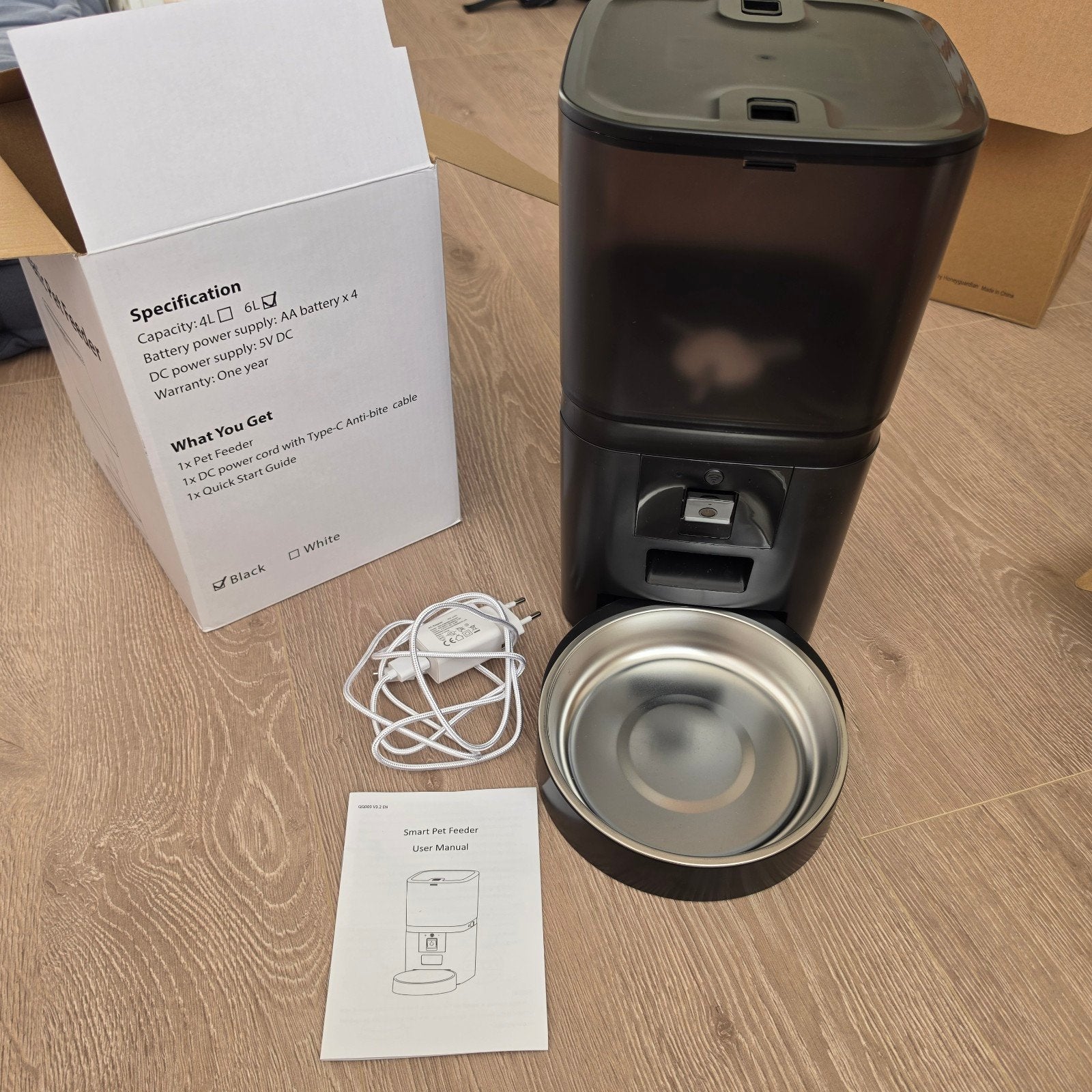 NIEUW Automatische voerbak met camera, Ophalen of Verzenden, Nieuw
