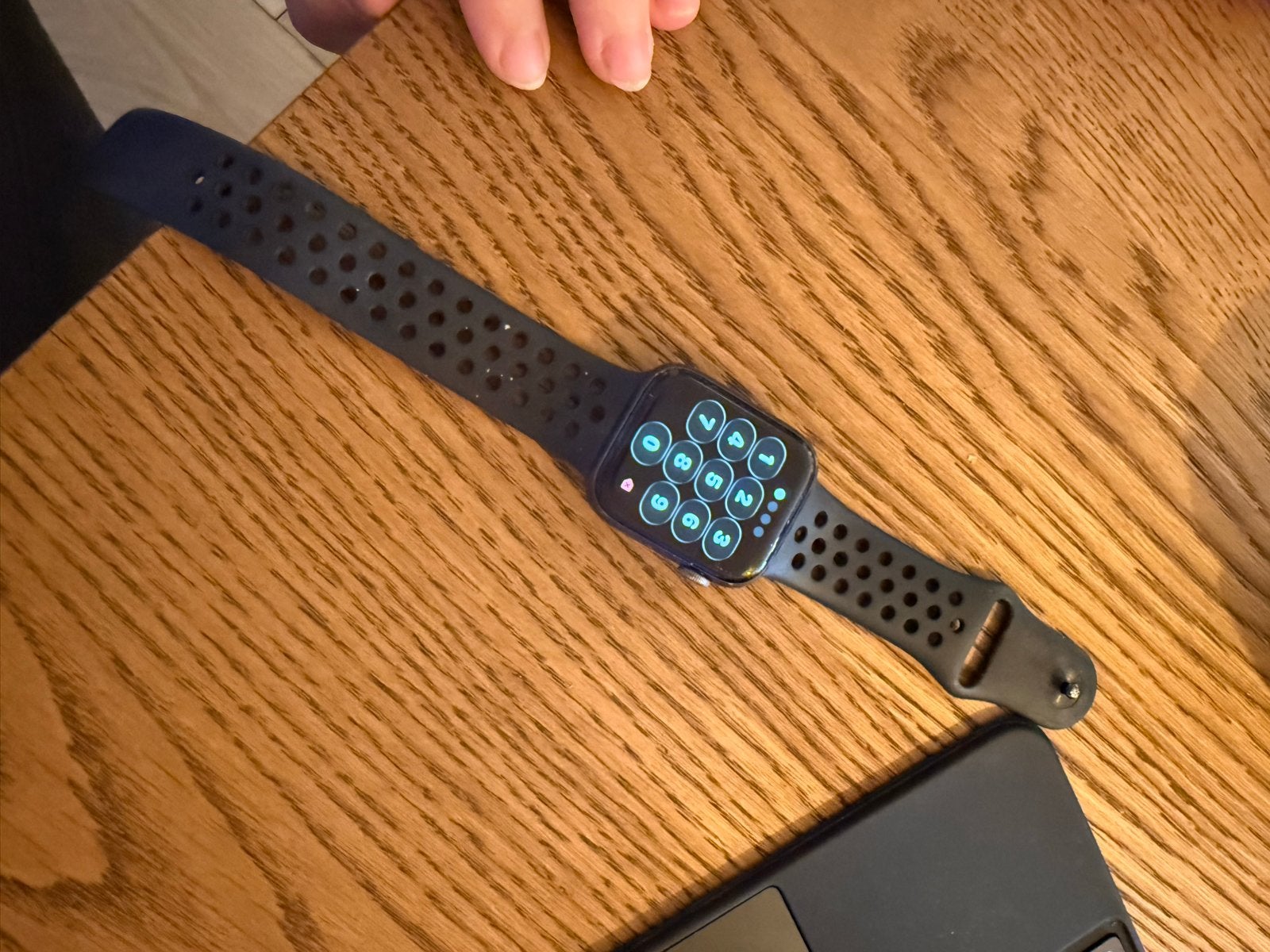 Apple Watch Series 6 Nike Editie 44mm GPS, Gebruikt, Zwart, IOS, Ophalen of Verzenden