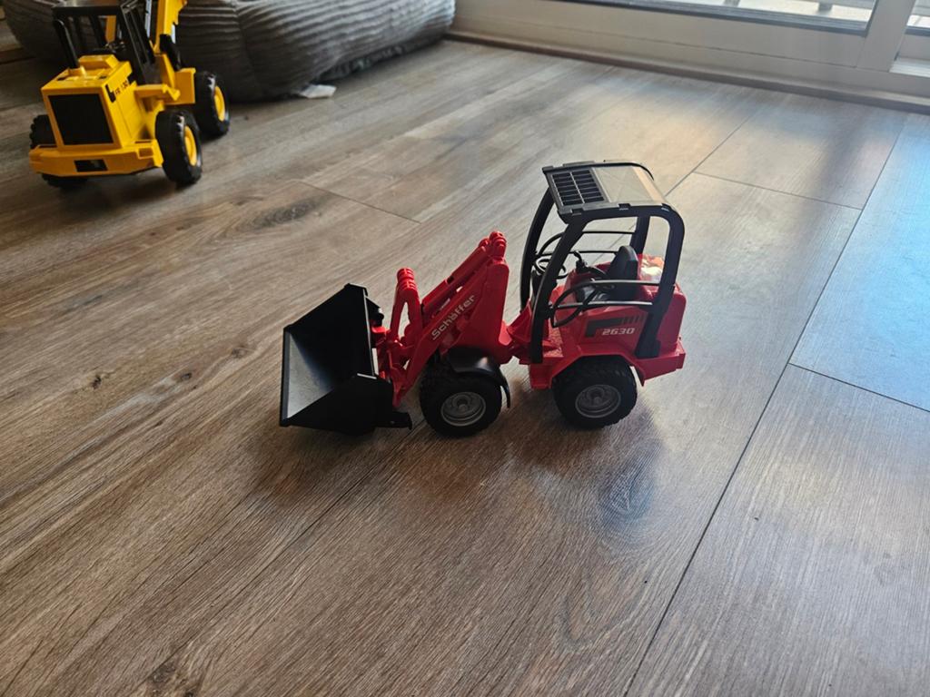 Rode Schaffer 2630 shovel speelgoed, Ophalen of Verzenden, Gebruikt