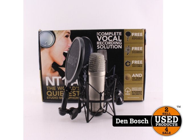 Rode NT1-A Complete Vocal Recording | In doos | A-Grade, Rode, Zo goed als nieuw, Support@rode.com, 107 Carnarvon Street
Silverwater, NSW 2128
Australia