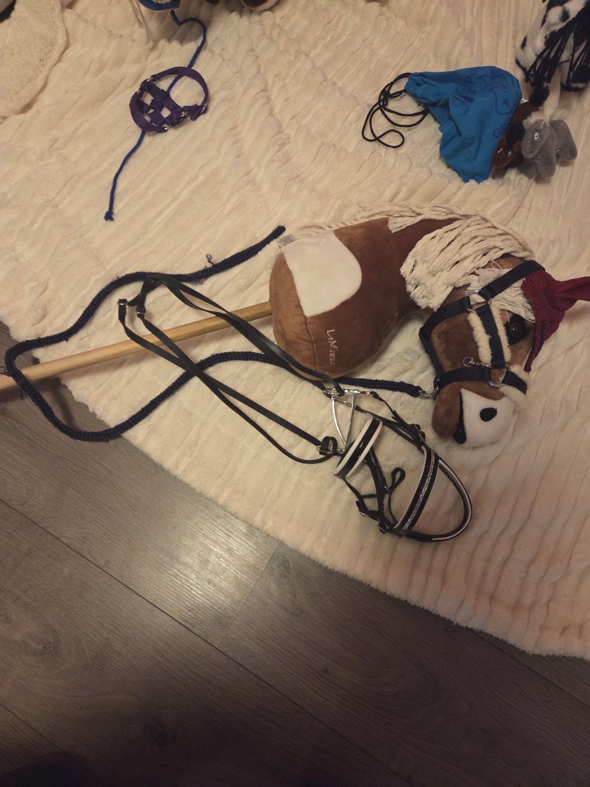 LeMieux Hobby Horse met Hoofdstel, Halster en Oornetje, Ophalen