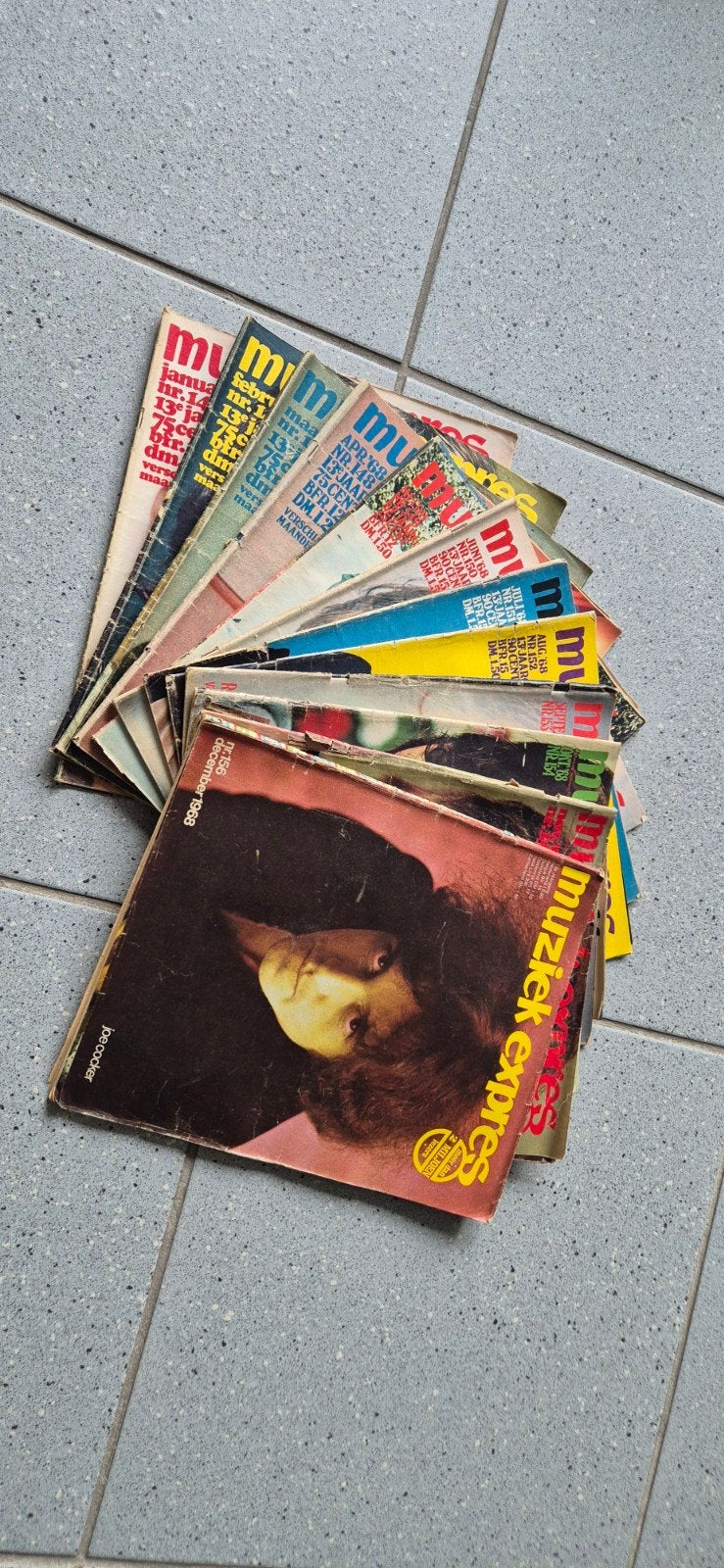 Muziek Expres - Complete jaargang 1968, Ophalen of Verzenden