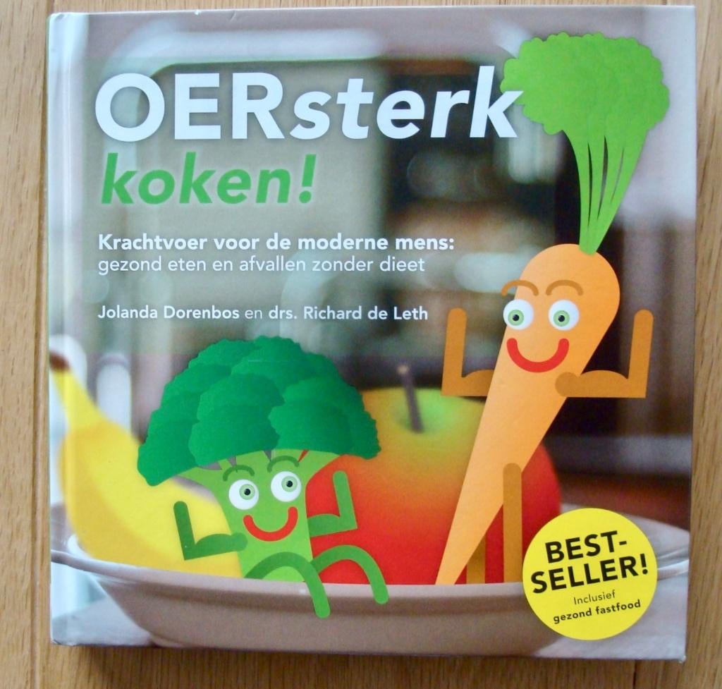 Richard de Leth - 4 x Oersterk boek en kookboek, Boeken, Ophalen of Verzenden, Zo goed als nieuw