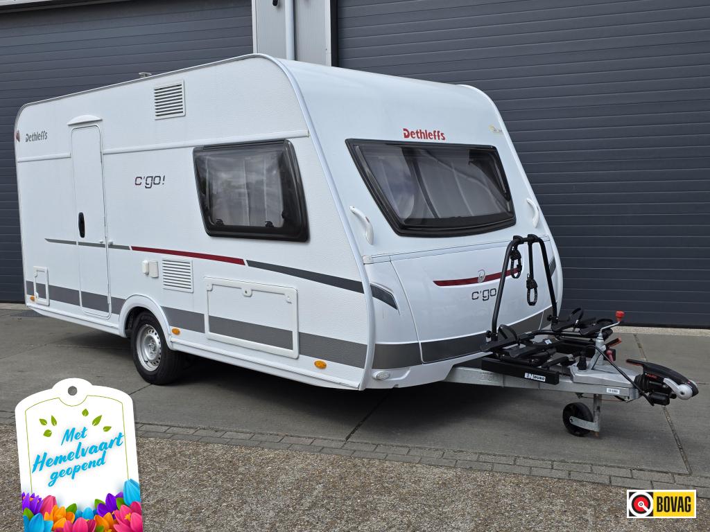 Dethleffs C'Go 430 QS incl Bovag beurt/garantie, Caravans en Kamperen, Caravans, Bedrijf, Treinzit, Schokbreker, Dethleffs