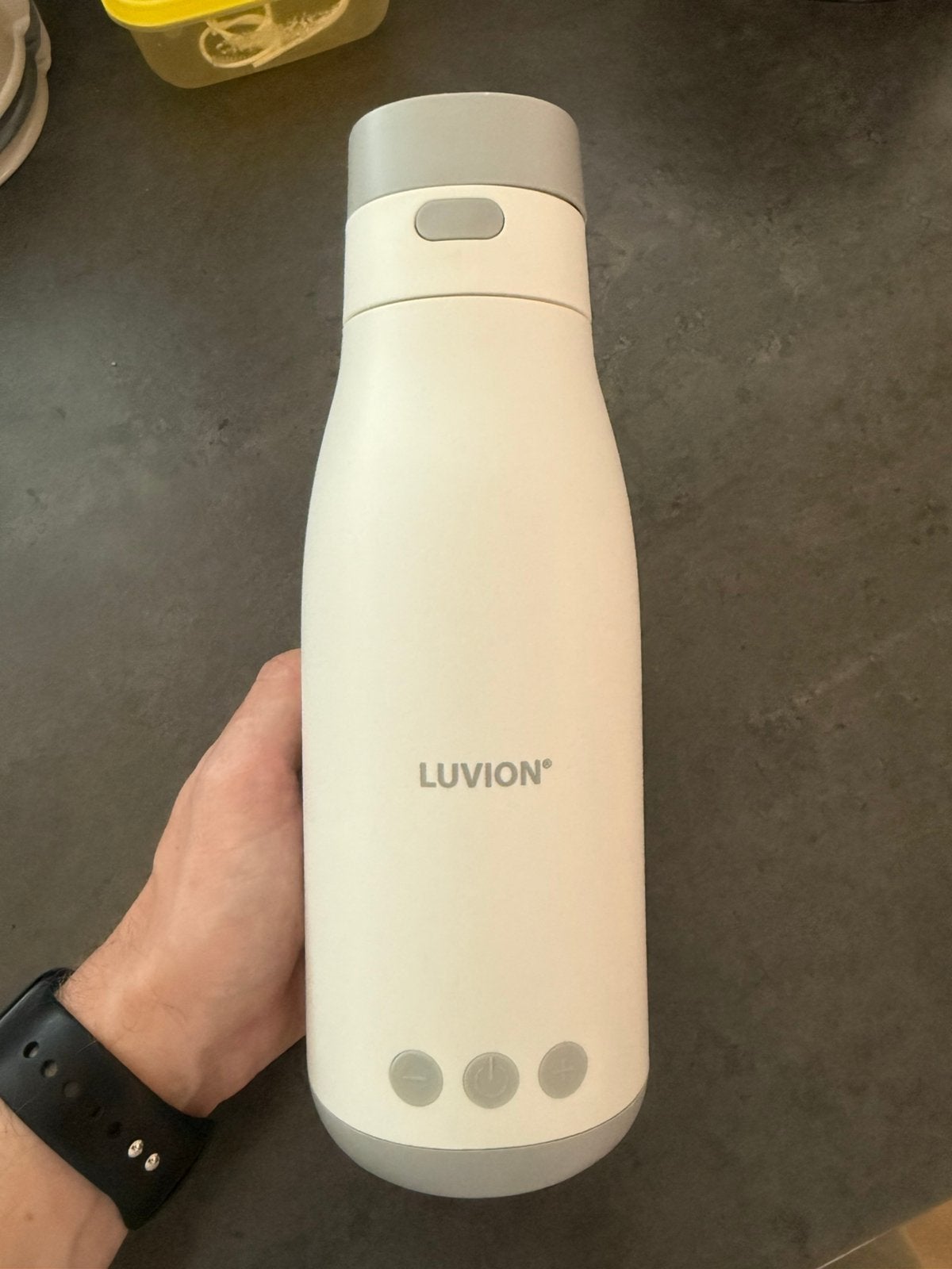 Luvion Thermosfles inc snoer, Verzenden, Zo goed als nieuw