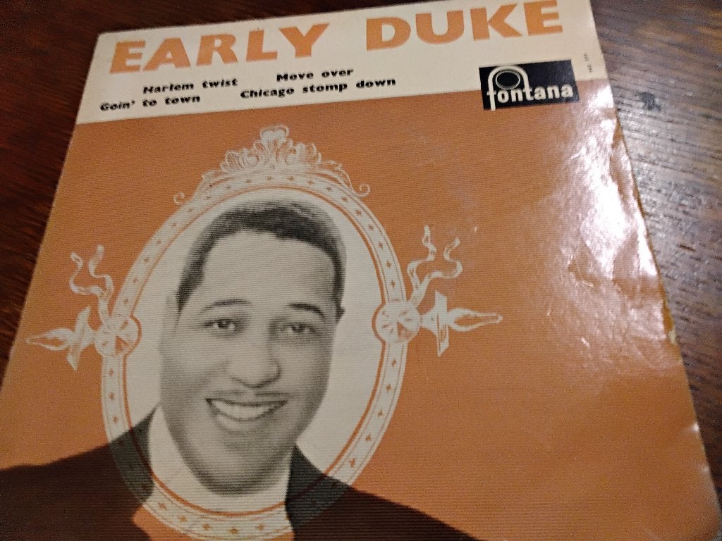 Duke Ellington/Lonnie Johnson  Fontana ‎7" 45 RPM, EP , Gebruikt, 7 inch, Ophalen of Verzenden, EP
