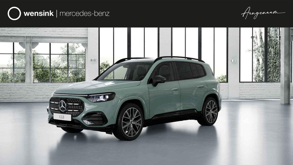 Mercedes-Benz GLB 250+ Business Solution AMG 85.5 kWh | MULT, Auto's, Mercedes-Benz, Achterwielaandrijving, Zwart, 607 km, Nieuw