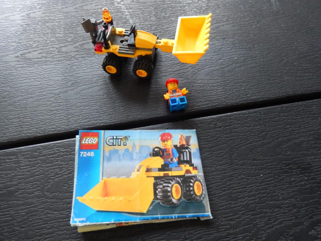 Lego 7246: Graaf auto(andere jas, boekje beschadigd, Ophalen, Gebruikt
