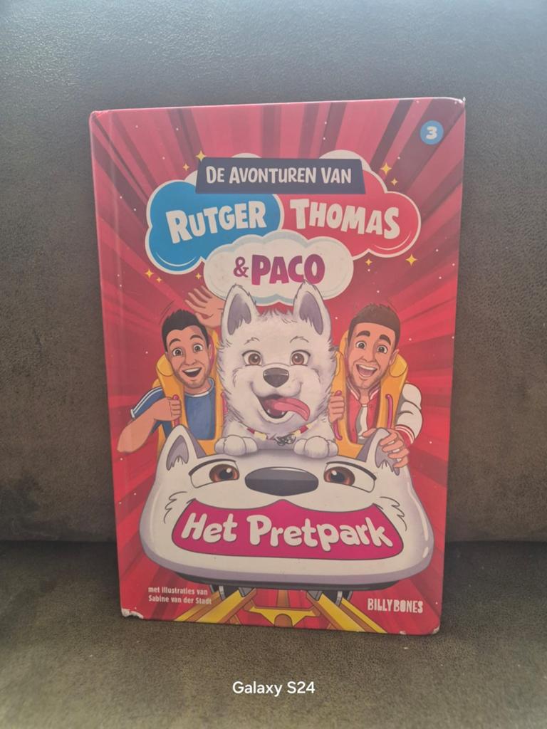 Rutger, Thomas & Paco Boekenreeks (5 boeken), Ophalen of Verzenden, Zo goed als nieuw, Rutger Vink, Thomas van Grinsven, Fictie