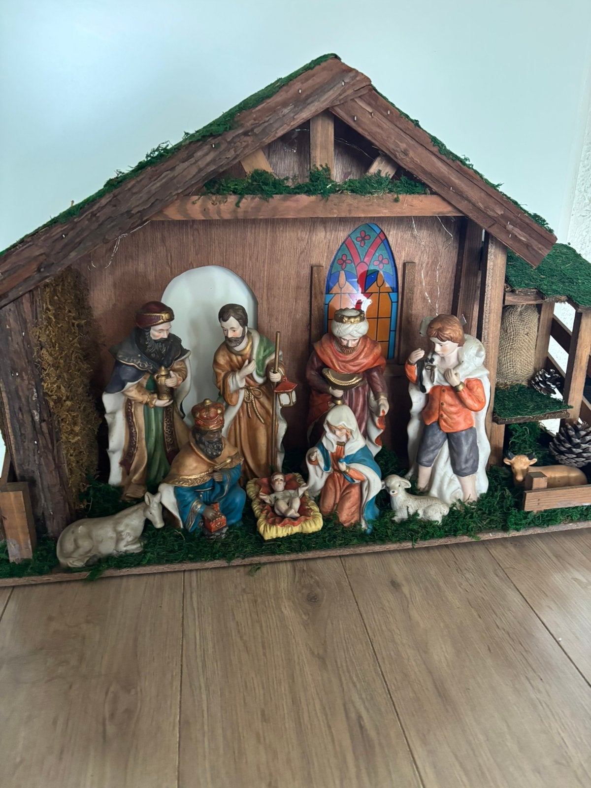 Kerststal groot, Diversen, Ophalen, Gebruikt