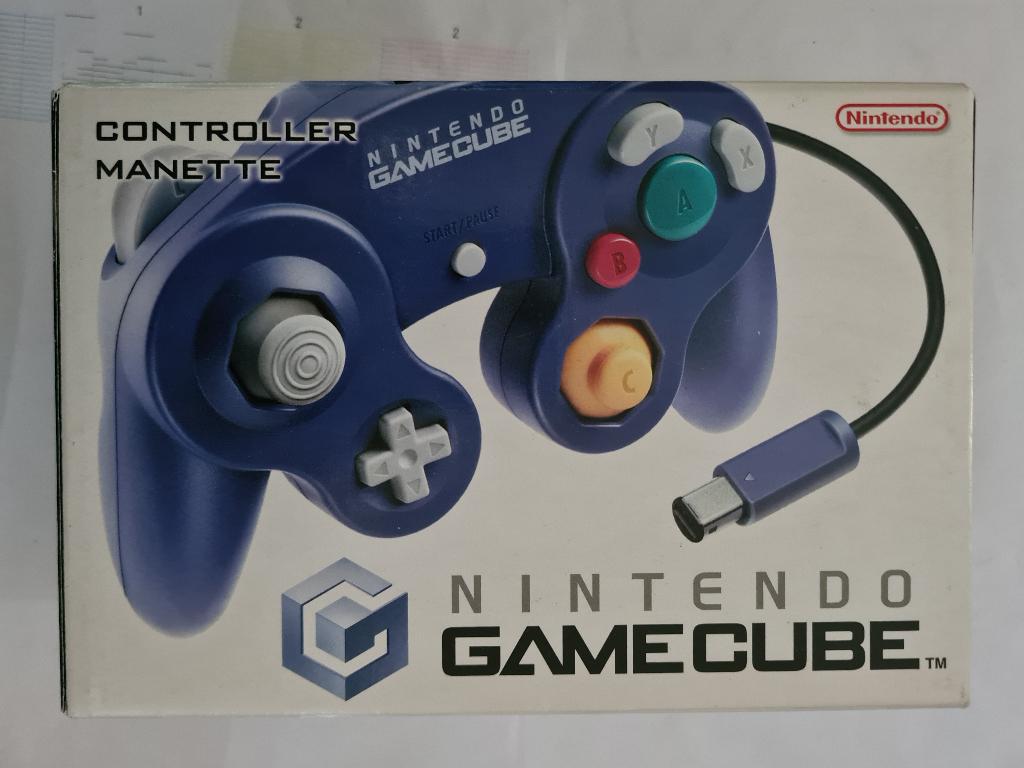 GAMECUBE controller paars CIB, Avontuur en Actie, 1 speler, Ophalen of Verzenden, Zo goed als nieuw